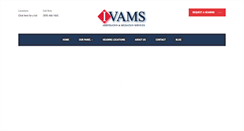 Desktop Screenshot of ivams.com